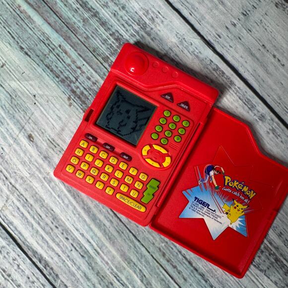 Pokemon Vintage Electronic Pokedex Tiger Electronics 1998 Tested